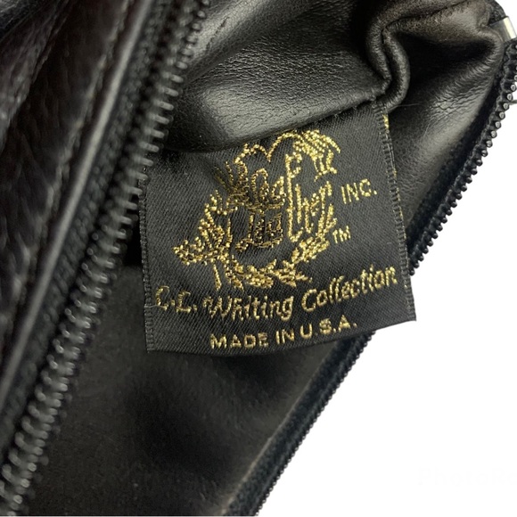 C.L Writing Collection Leaf Leather Bags Cl Whiting Collection Leaf